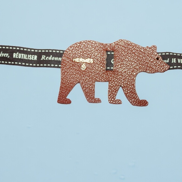 Hermès Brown Bear Bag Charm - Picture 2 of 3